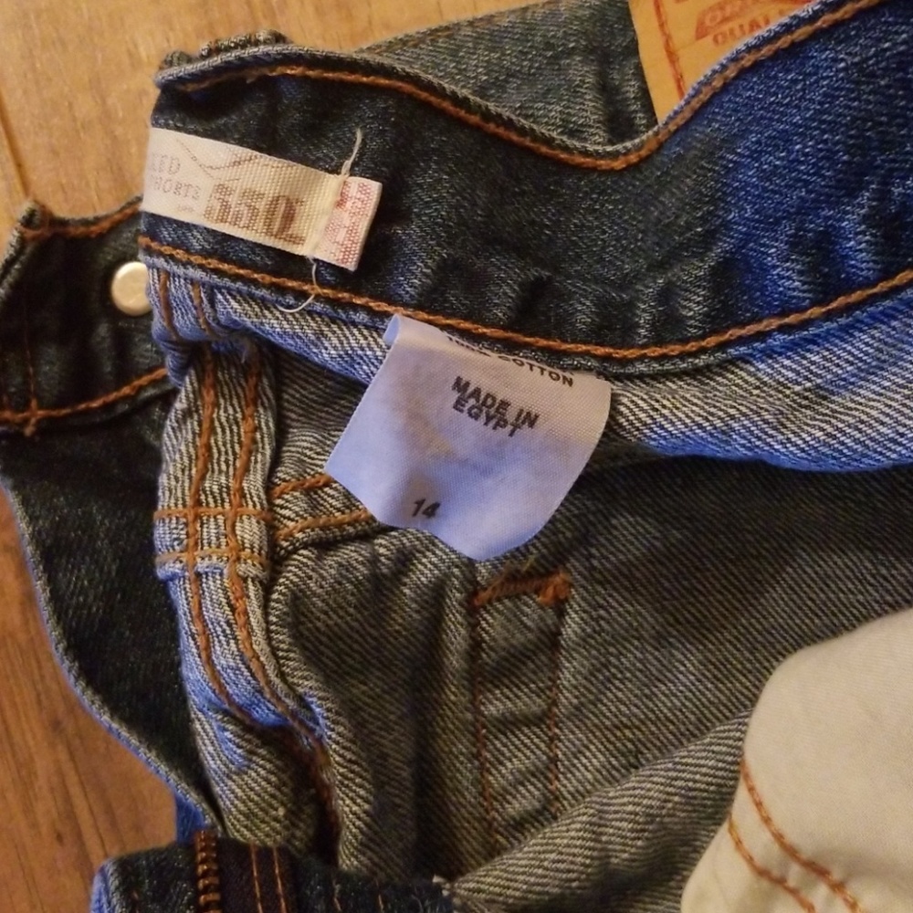 Levi jean shorts